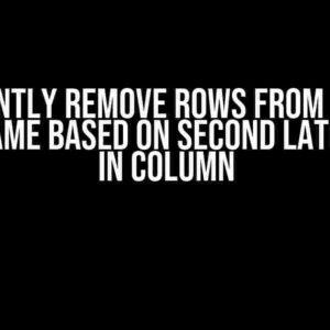 Efficiently Remove Rows from Pandas DataFrame Based on Second Latest Time in Column